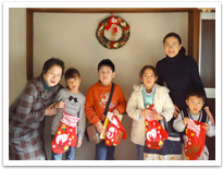 日曜学校の子どもたち